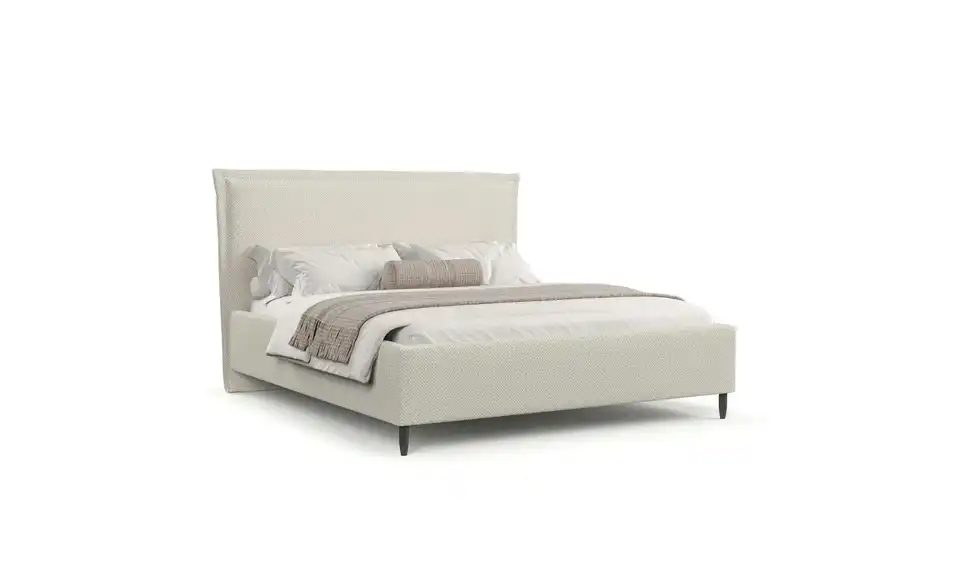 Polsterbett mit Stauraum, in Wohnsituation