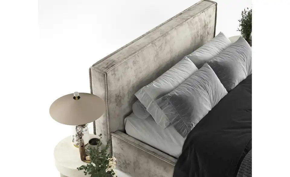 Polsterbett mit Stauraum, Detailansicht
