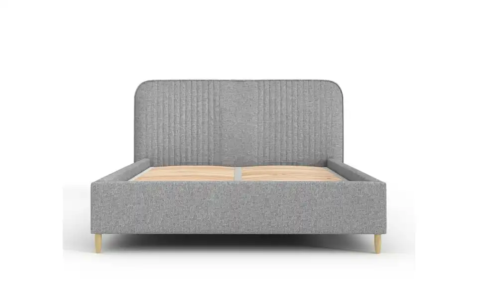 Polsterbett mit Stauraum, Frontansicht