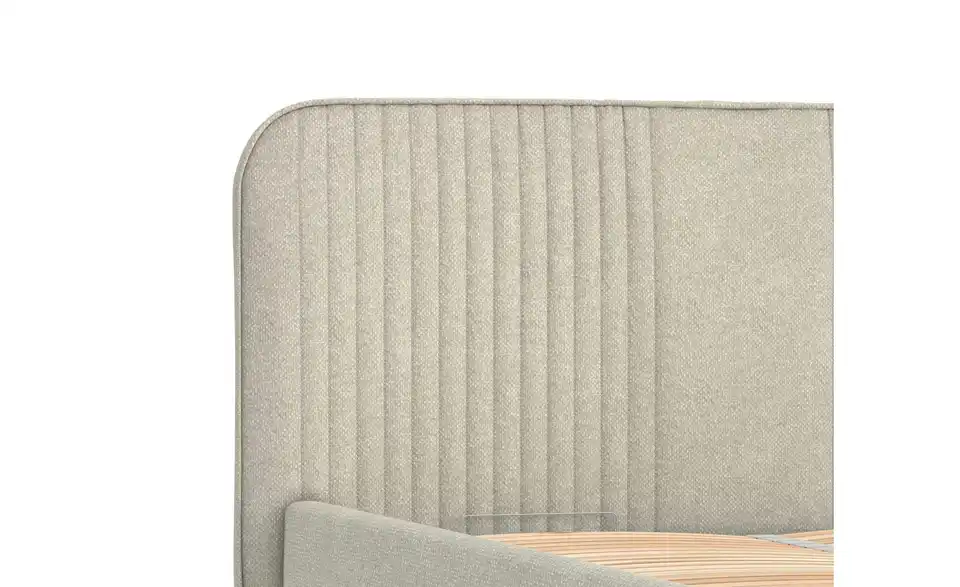 Polsterbett mit Stauraum, Detailansicht