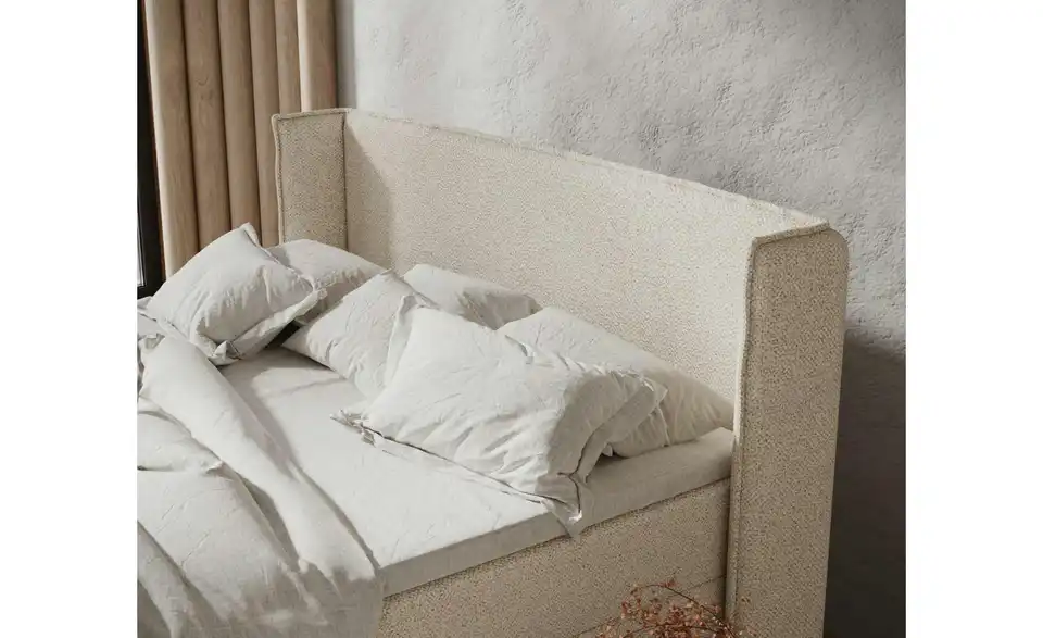 Boxbett mit Stauraum, Detailansicht