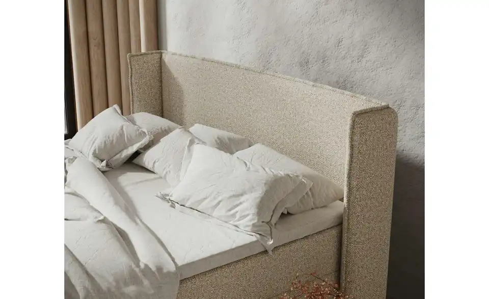 Boxbett mit Stauraum, Detailansicht