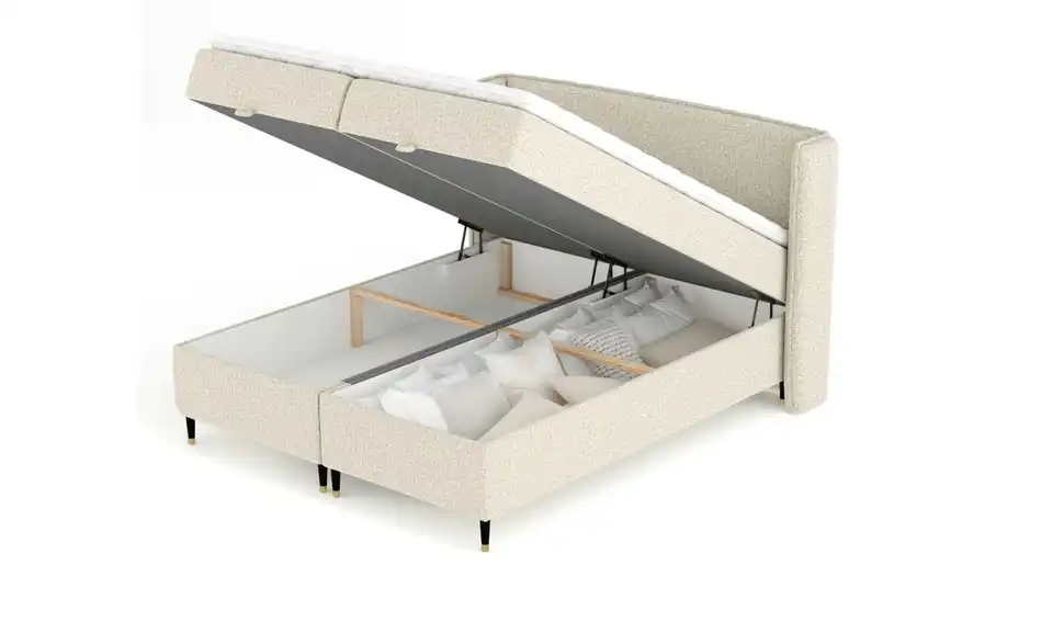 Boxbett mit Stauraum, Funktionsansicht