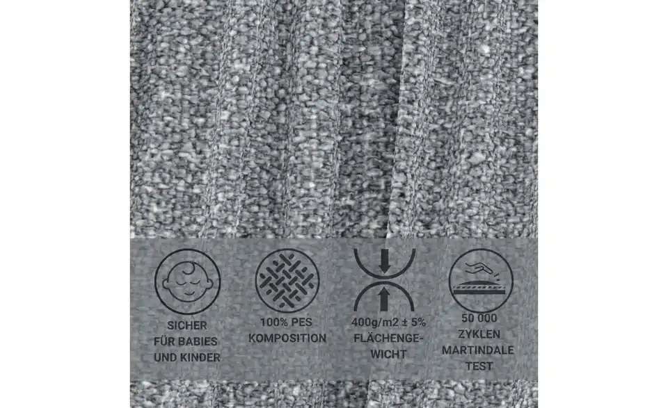 Boxbett, Bild mit Text