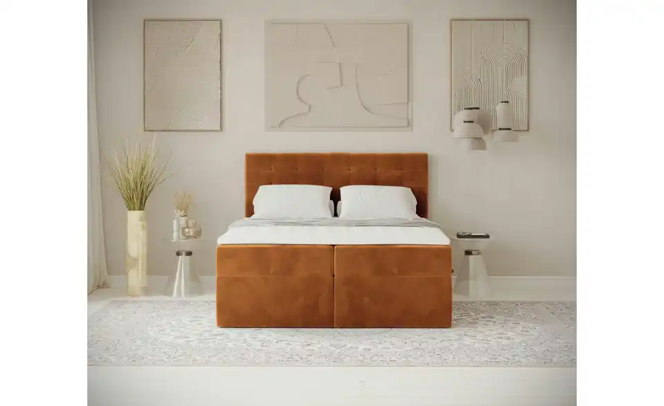 Boxbett mit Stauraum, in Wohnsituation