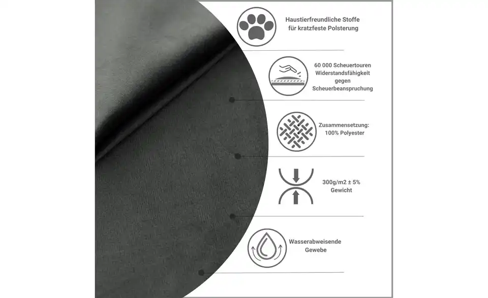 Boxbett mit Stauraum, Bild mit Text