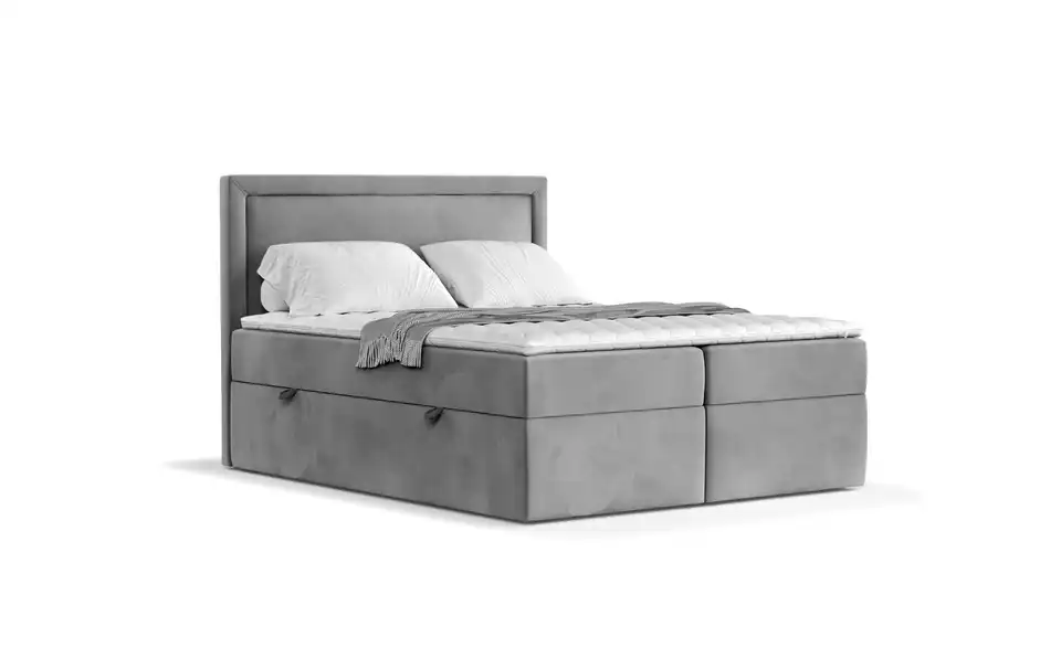 Boxbett mit Stauraum, in Wohnsituation