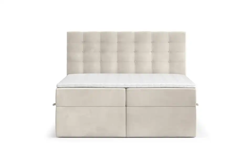 Boxbett mit Stauraum, Frontansicht