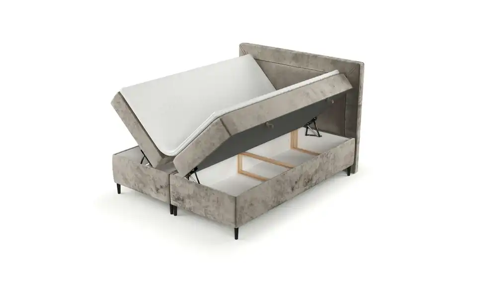 Boxbett mit Stauraum, Funktionsansicht