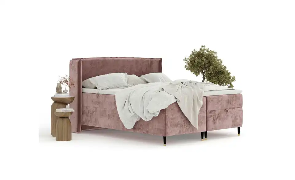 Boxbett mit Stauraum, in Wohnsituation