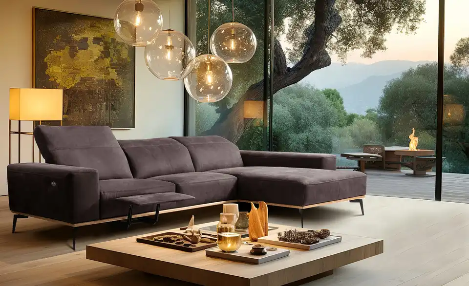 Ravensberger Werkstätten Ecksofa Oakland, in Wohnsituation