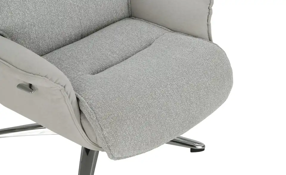 Fernsehsessel mit Hocker Bormie, Detailansicht