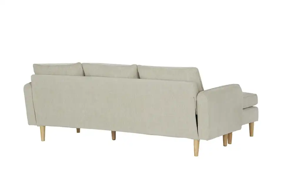 Sofa mit Hocker, Rückansicht