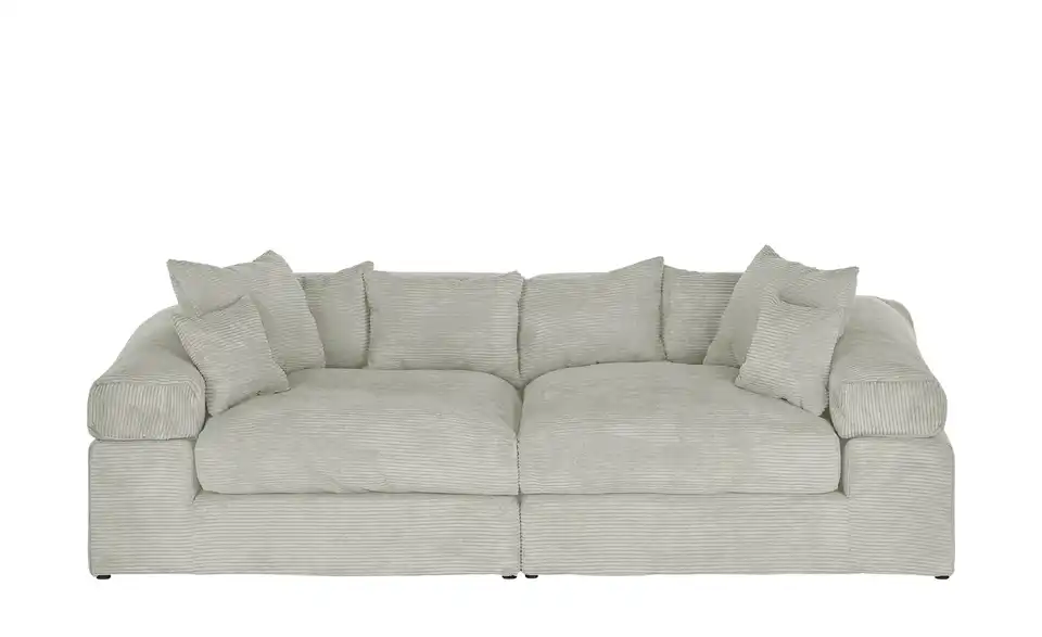 smart Big Sofa in modernem Cord Lianea