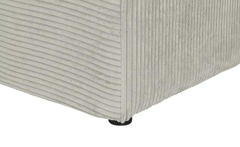 smart Big Sofa Lianea in modernem Cord, Detailansicht