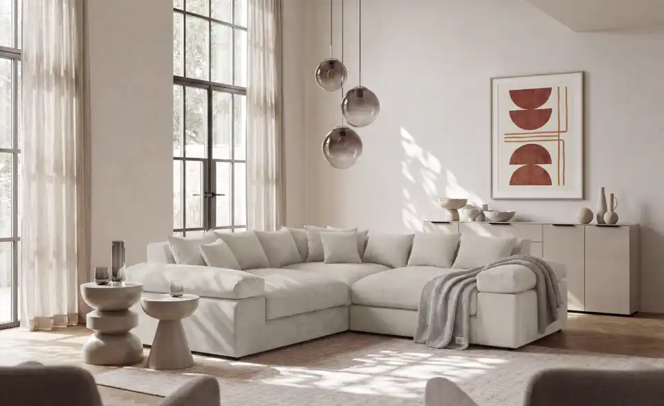 smart Ecksofa Lianea, in Wohnsituation