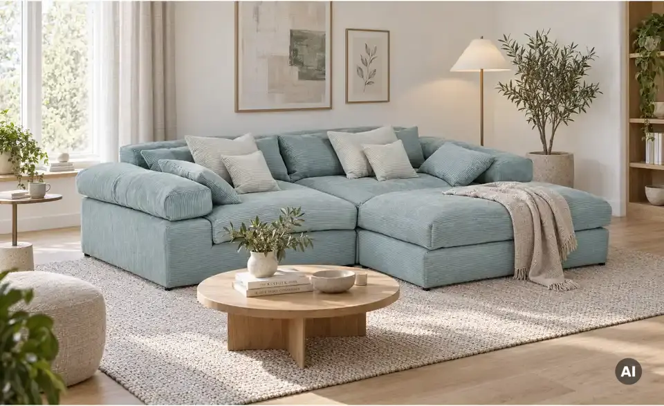 smart Ecksofa Lianea, in Wohnsituation