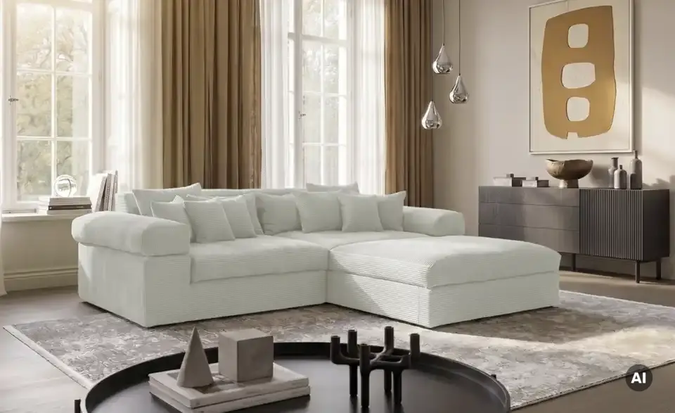 smart Ecksofa Lianea, in Wohnsituation