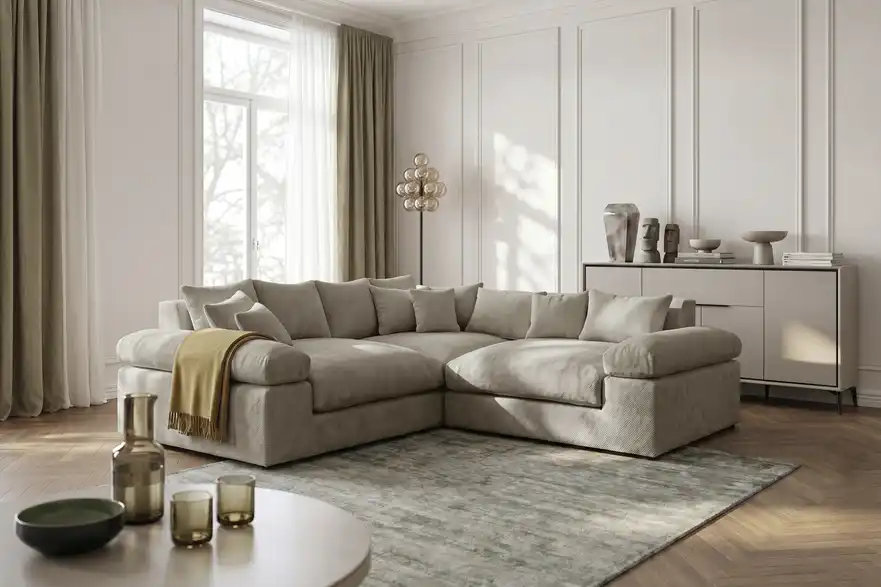 smart Ecksofa Lianea, in Wohnsituation