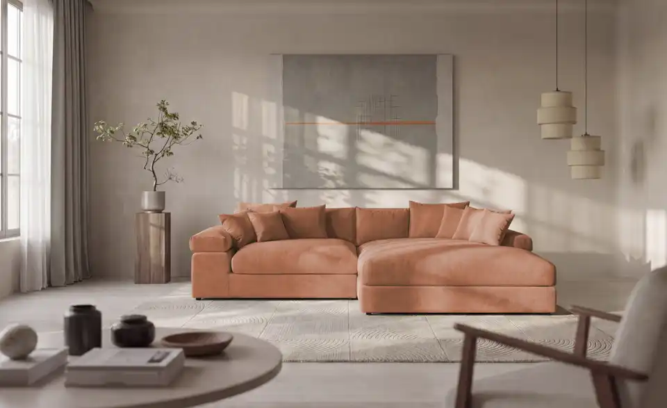 smart Ecksofa Lianea, in Wohnsituation