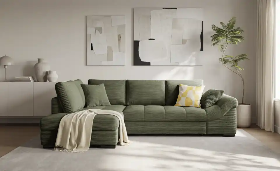 bobb Ecksofa Allegro, in Wohnsituation