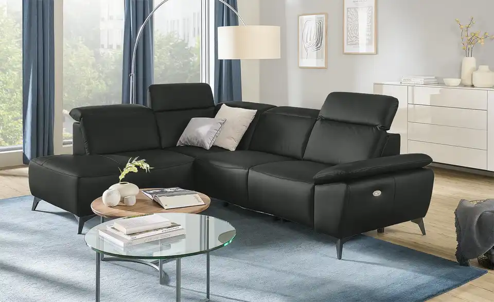 uno Ecksofa Belfast, in Wohnsituation