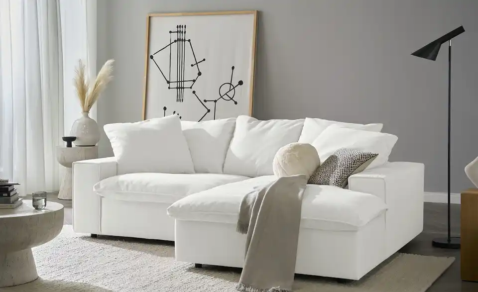 Ecksofa Kini, in Wohnsituation