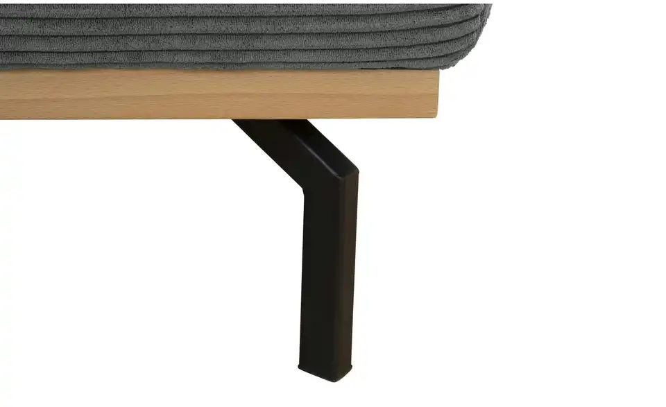 Max Winzer Ecksofa mit Holzsockel Emmi, Detailansicht