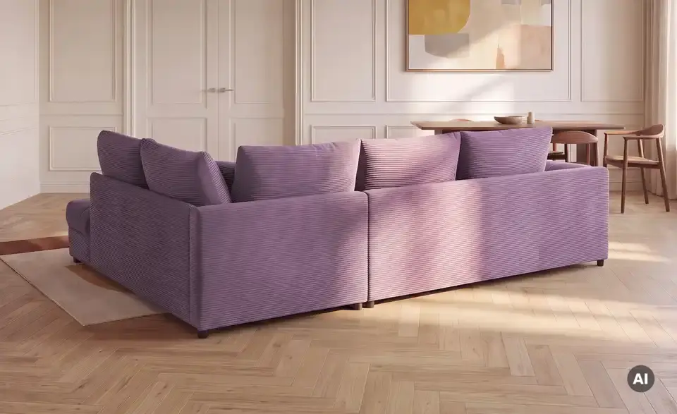 bobb Ecksofa Allegro, Rückansicht