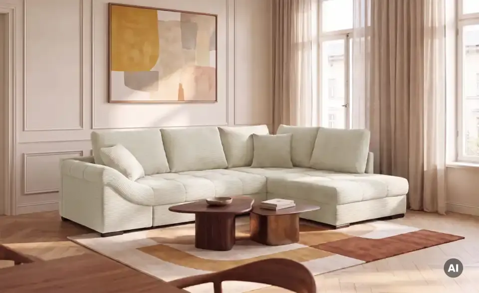 bobb Ecksofa Allegro, in Wohnsituation