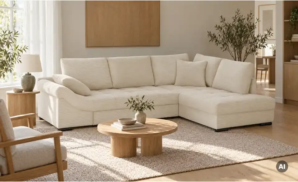 bobb Ecksofa Allegro, in Wohnsituation