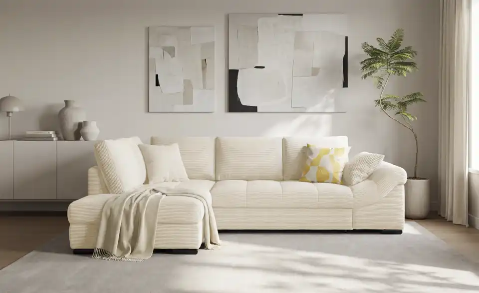 bobb Ecksofa Allegro, in Wohnsituation