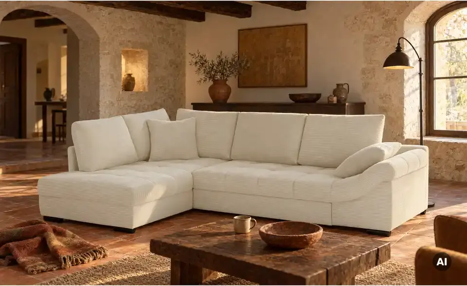 bobb Ecksofa Allegro, in Wohnsituation