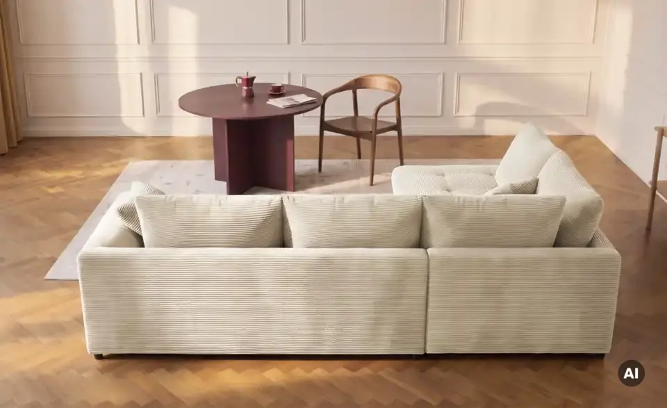 bobb Ecksofa Allegro, Rückansicht