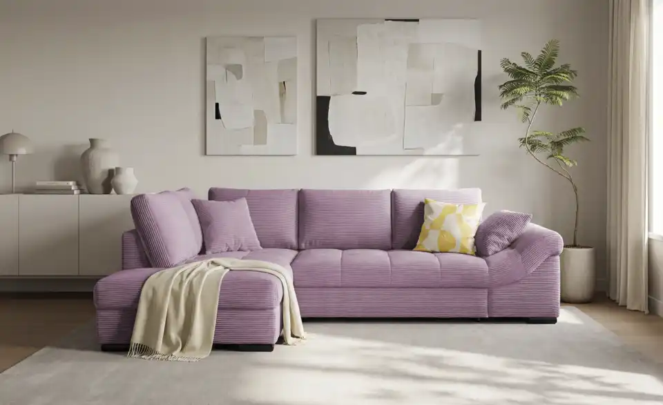 bobb Ecksofa Allegro, in Wohnsituation