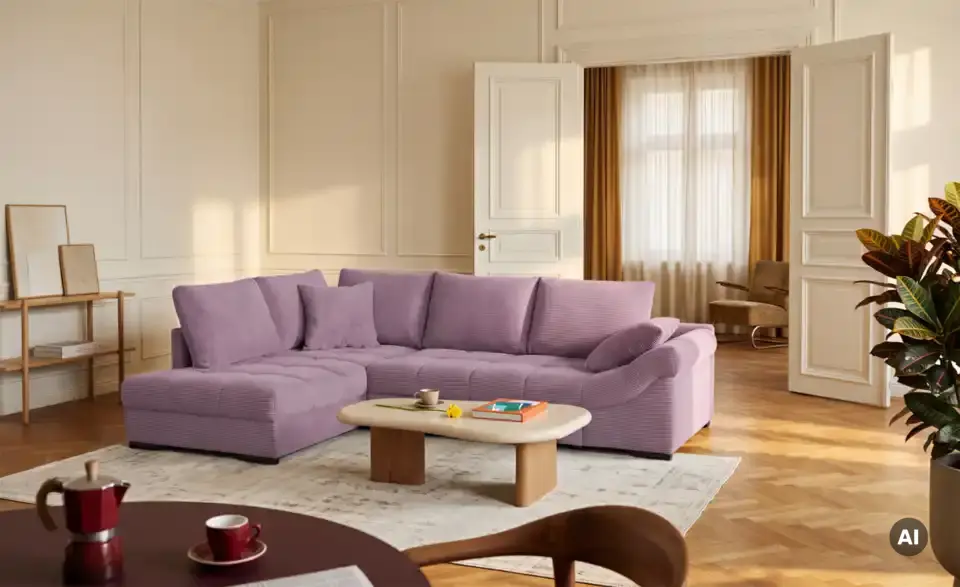 bobb Ecksofa Allegro, in Wohnsituation