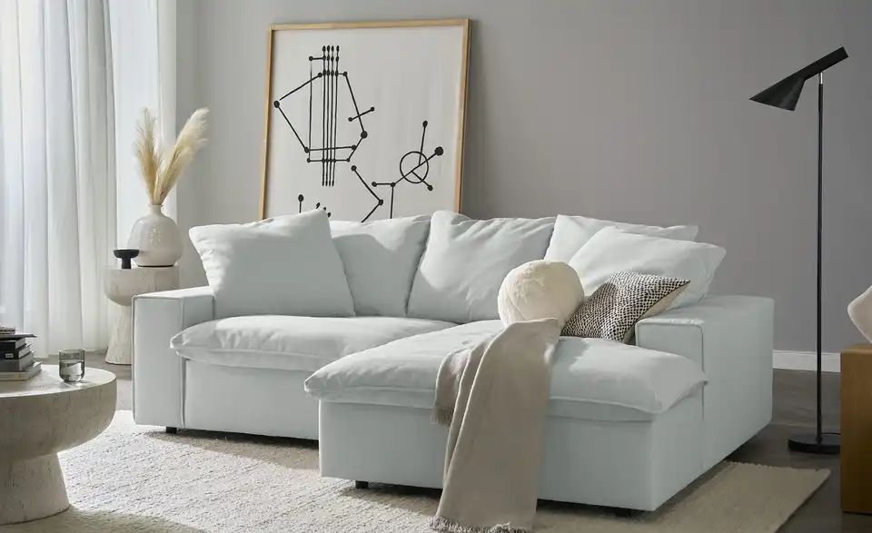 Ecksofa Kini, in Wohnsituation