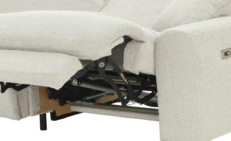 uno Ecksofa Viborg mit Kopfteilverstellung, Detailansicht