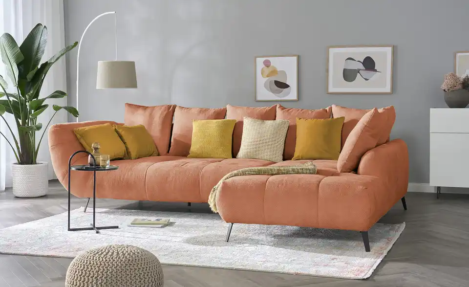 bobb Ecksofa Bellani III, in Wohnsituation