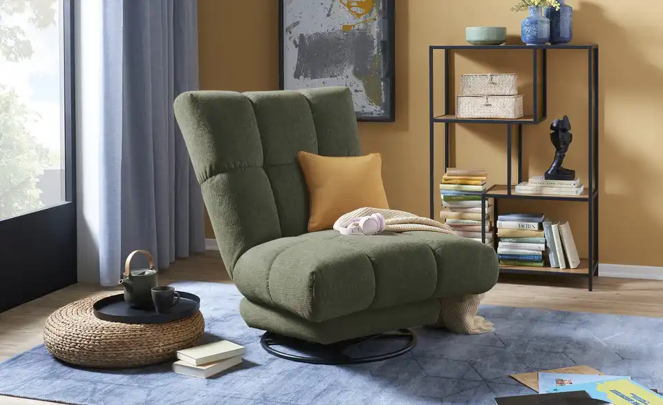 bobb Dreh-Schaukelsessel Chessie, in Wohnsituation