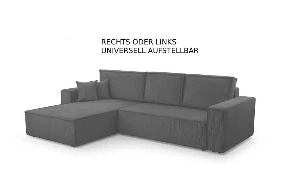 Ecksofa Gibraltar, Bild mit Text