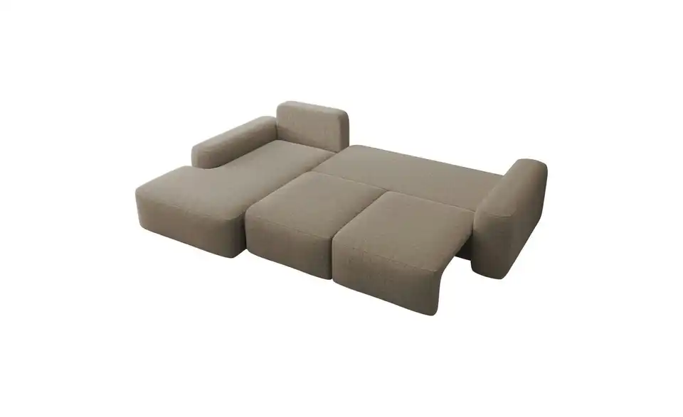 Selsey Ecksofa Carnos mit Schlaffunktion, Funktionsansicht