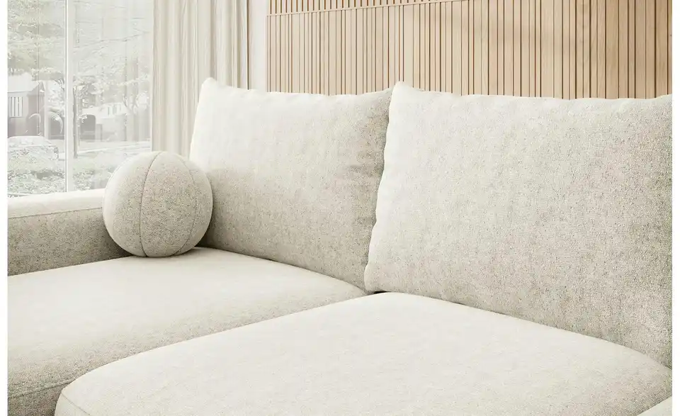 Selsey Ecksofa Carnos mit Schlaffunktion, Detailansicht