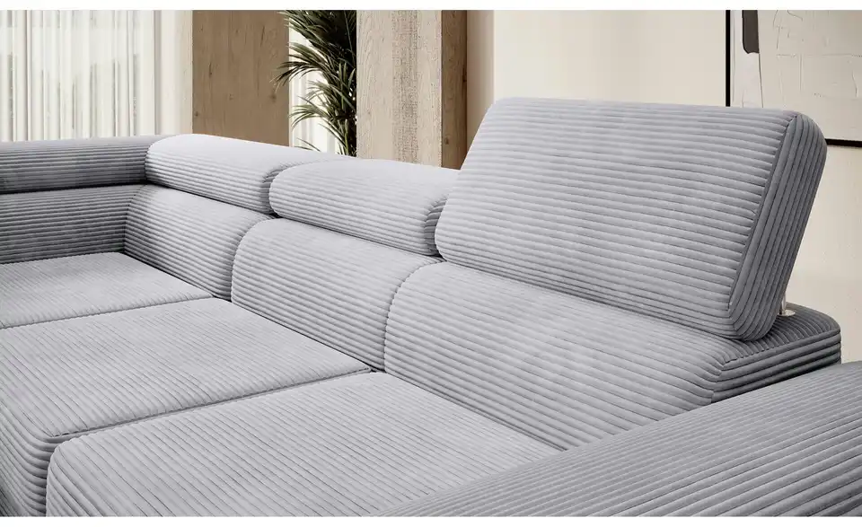 Selsey Ecksofa Stevil mit Schlaffunktion, Detailansicht