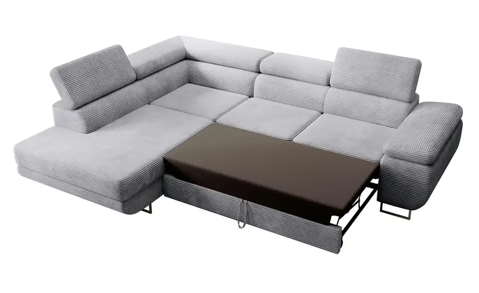 Selsey Ecksofa Stevil mit Schlaffunktion, Funktionsansicht