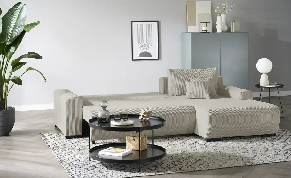 Ecksofa Nelly mit Schlaffunktion, Funktionsansicht