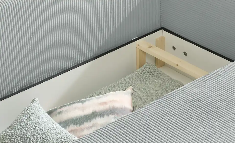 Ecksofa Nelly mit Schlaffunktion, Detailansicht