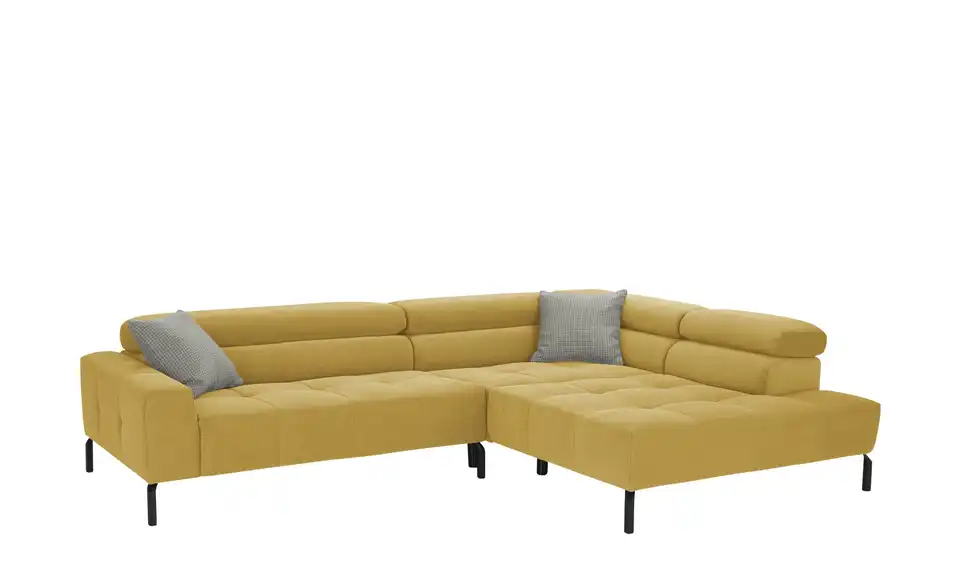 Max Schelling Ecksofa MS Verve verstellbare Kopfteile, Perspektive