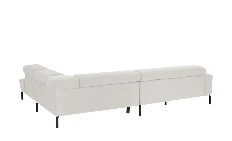 Max Schelling Ecksofa MS Verve verstellbare Kopfteile, Rückansicht