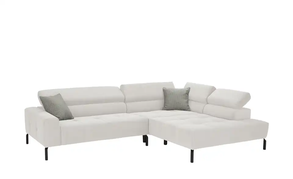 Max Schelling Ecksofa MS Verve verstellbare Kopfteile, Funktionsansicht